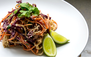 Plant Based Pad Thai Salad…and it's low carb too!